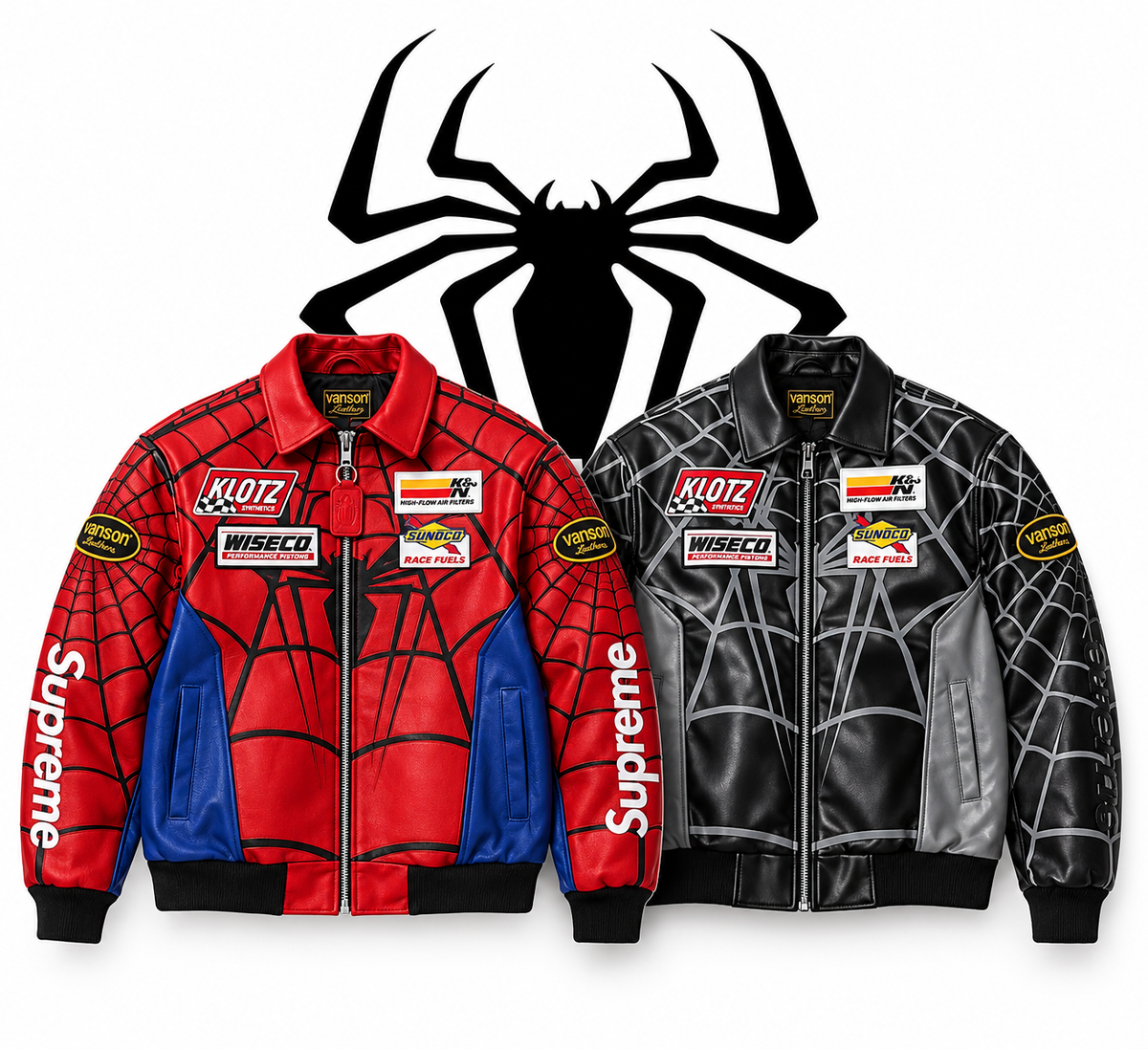 SPIDER-MAN WEB JACKETS