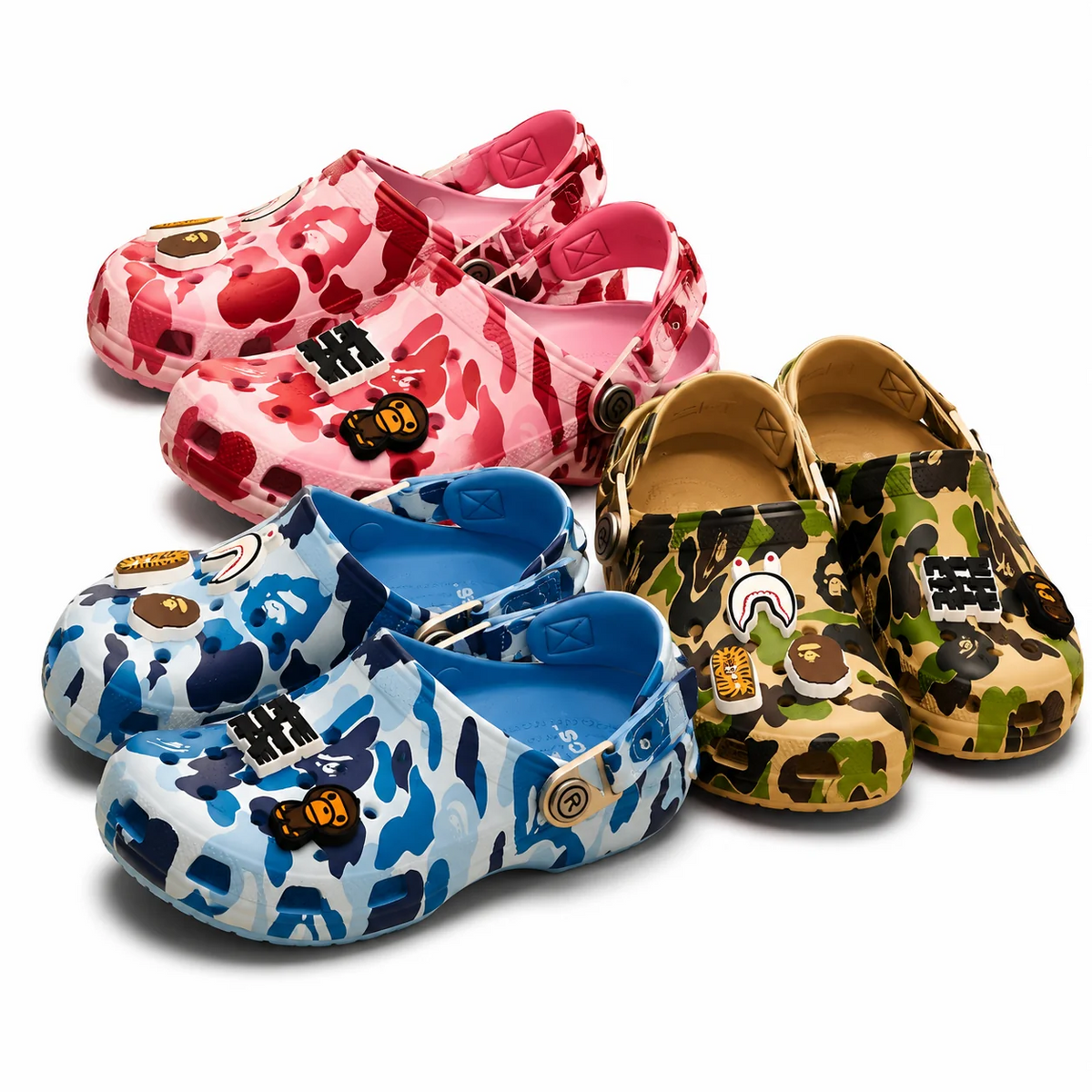 Bape Crocs Camo Edition
