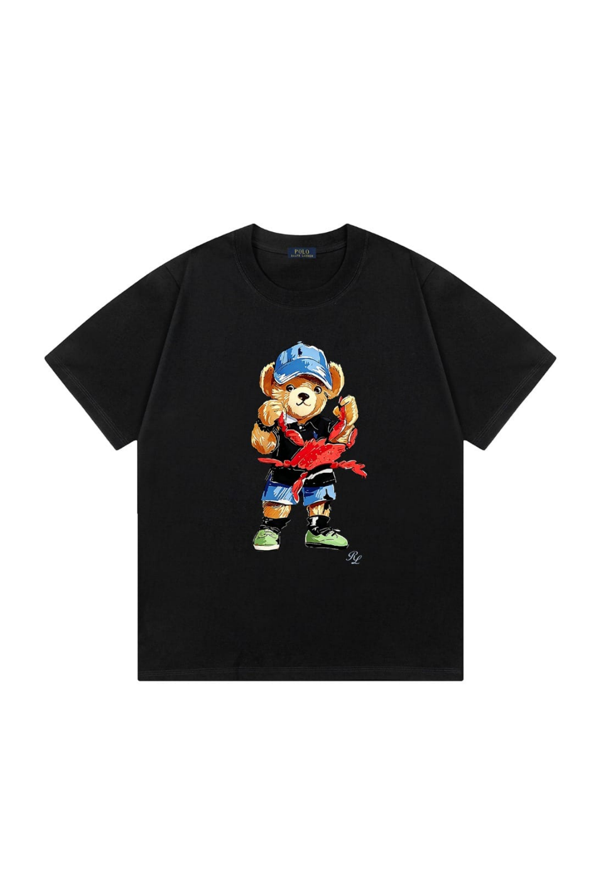 Polo Ralph Lauren T-Shirt "Crab Bear" - Black