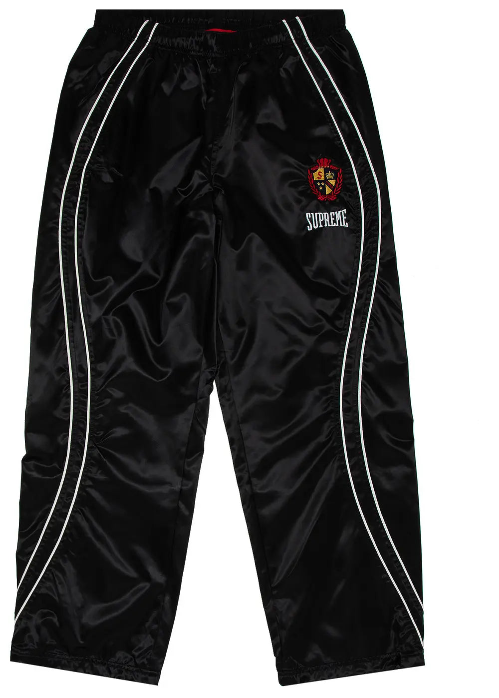 Supreme Satin Track Pant Black - 25SS