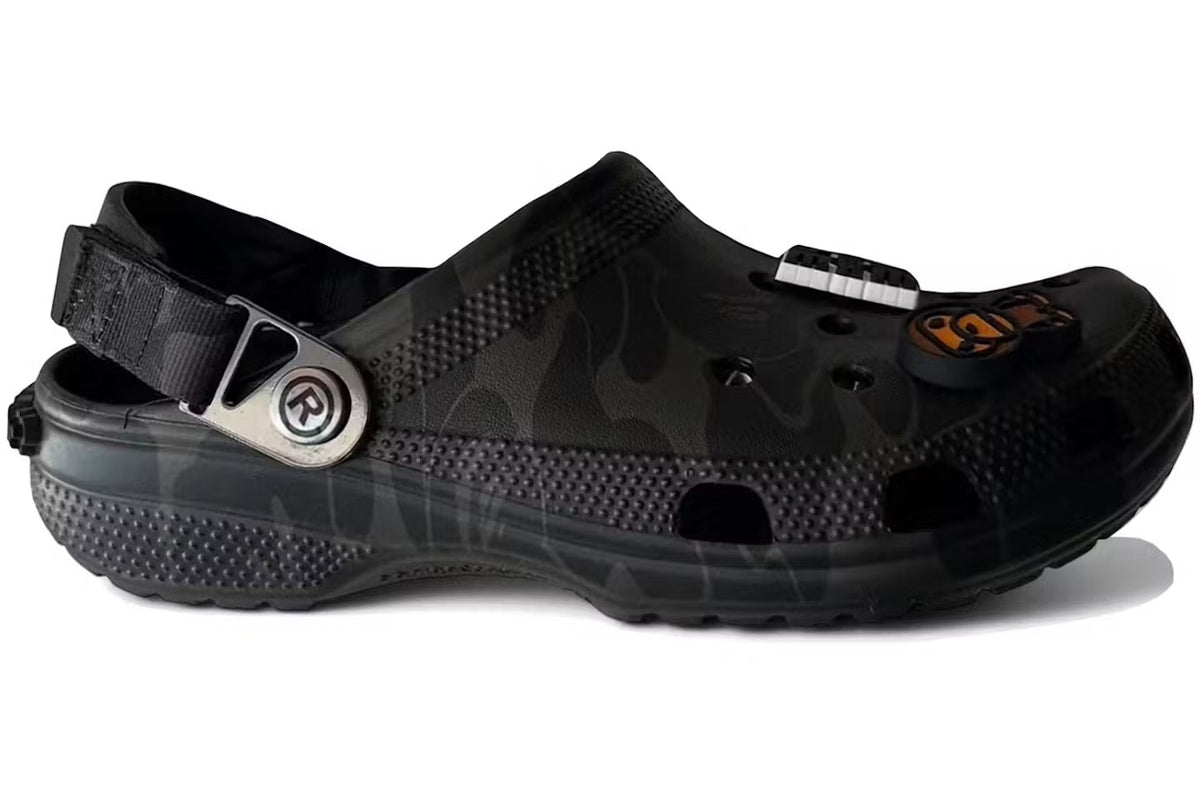 Crocs x Bape “Black”