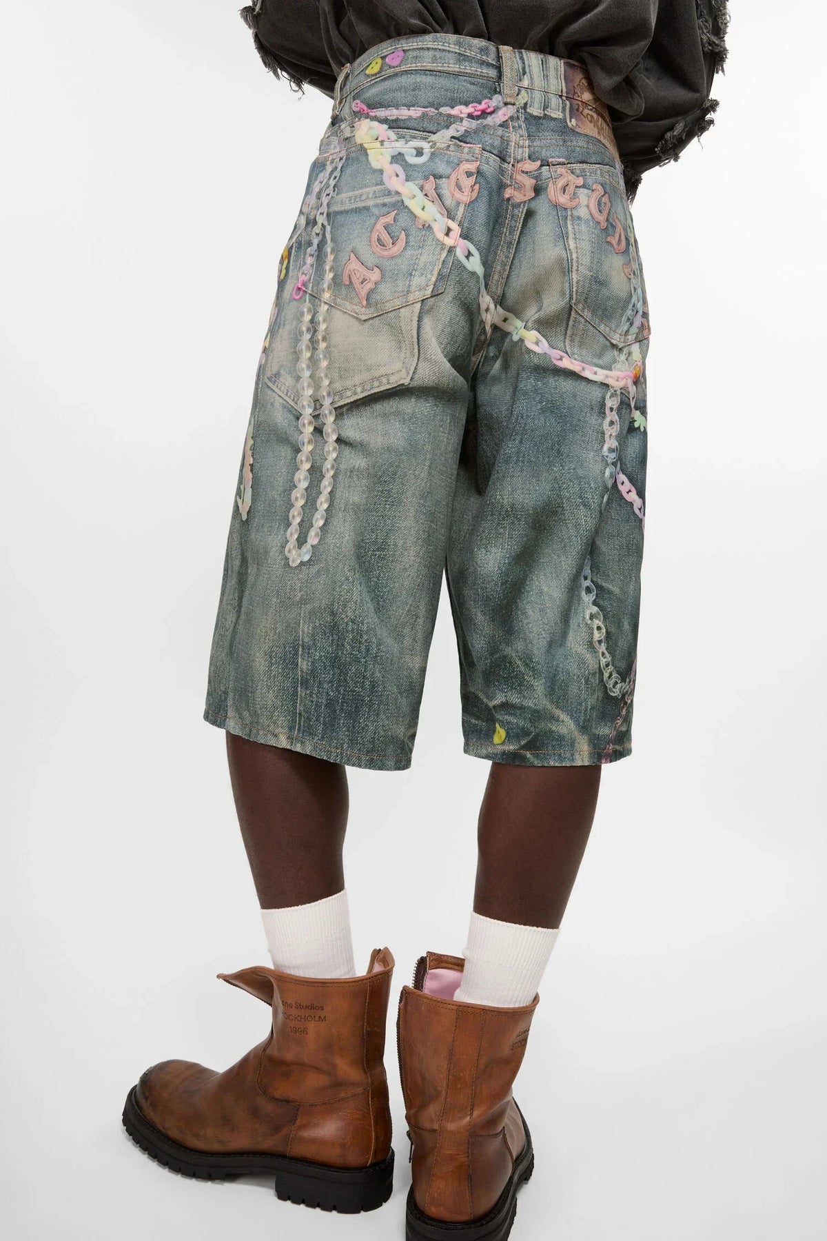 Acne Studio Jorts - Washed Blue