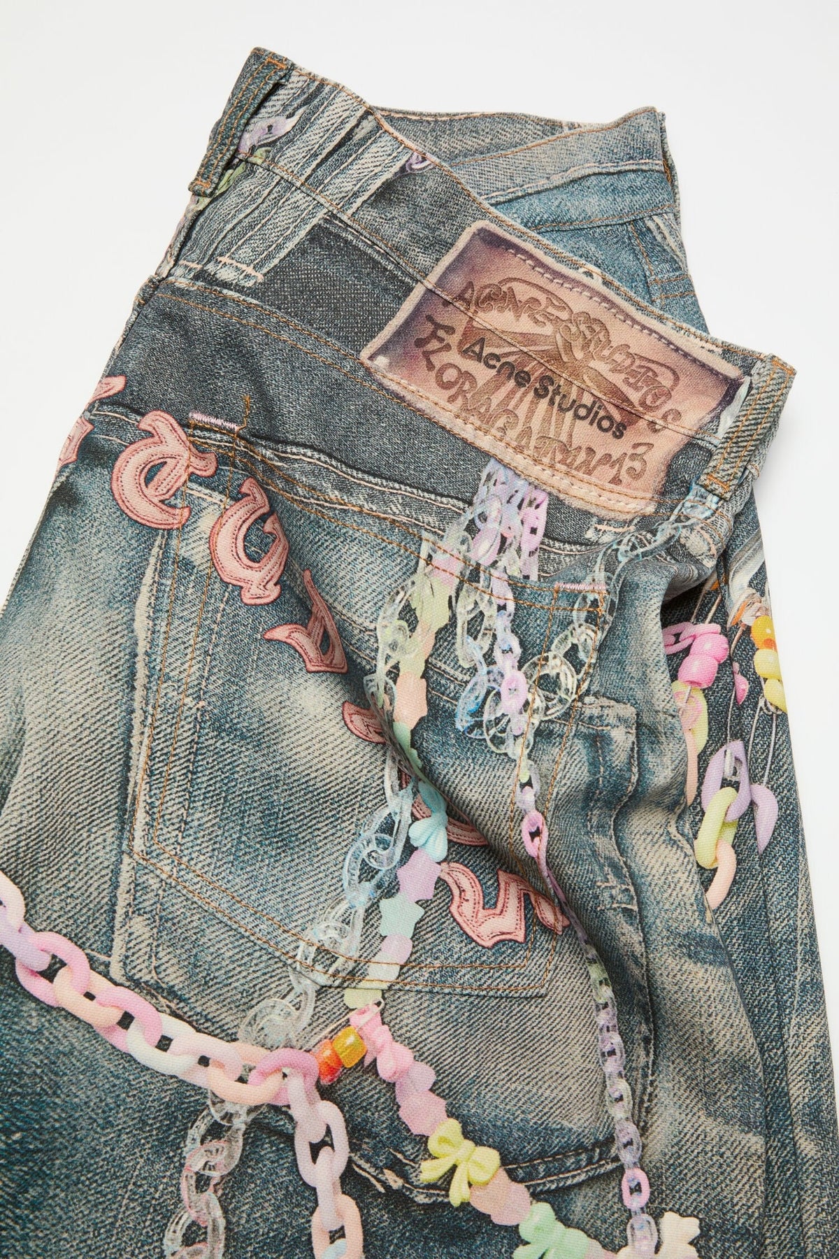 Acne Studio Jorts - Washed Blue