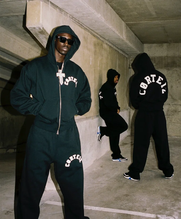 Corteiz Black Tracksuit – Worn by Models