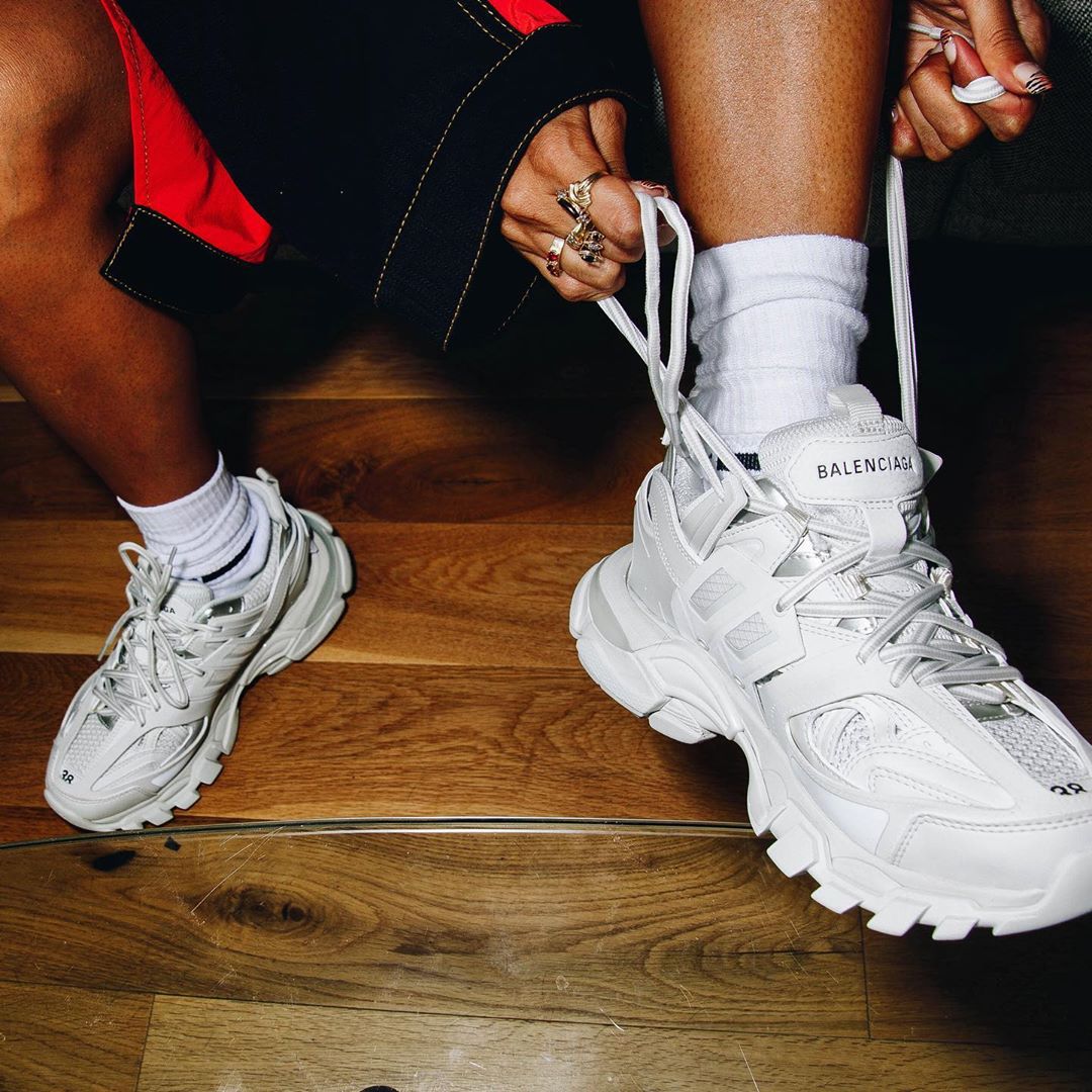 Balenciaga Track - White - FAVELA