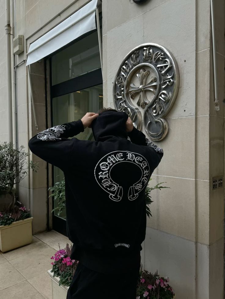 Chrome Hearts Zip Up Jacket - Black