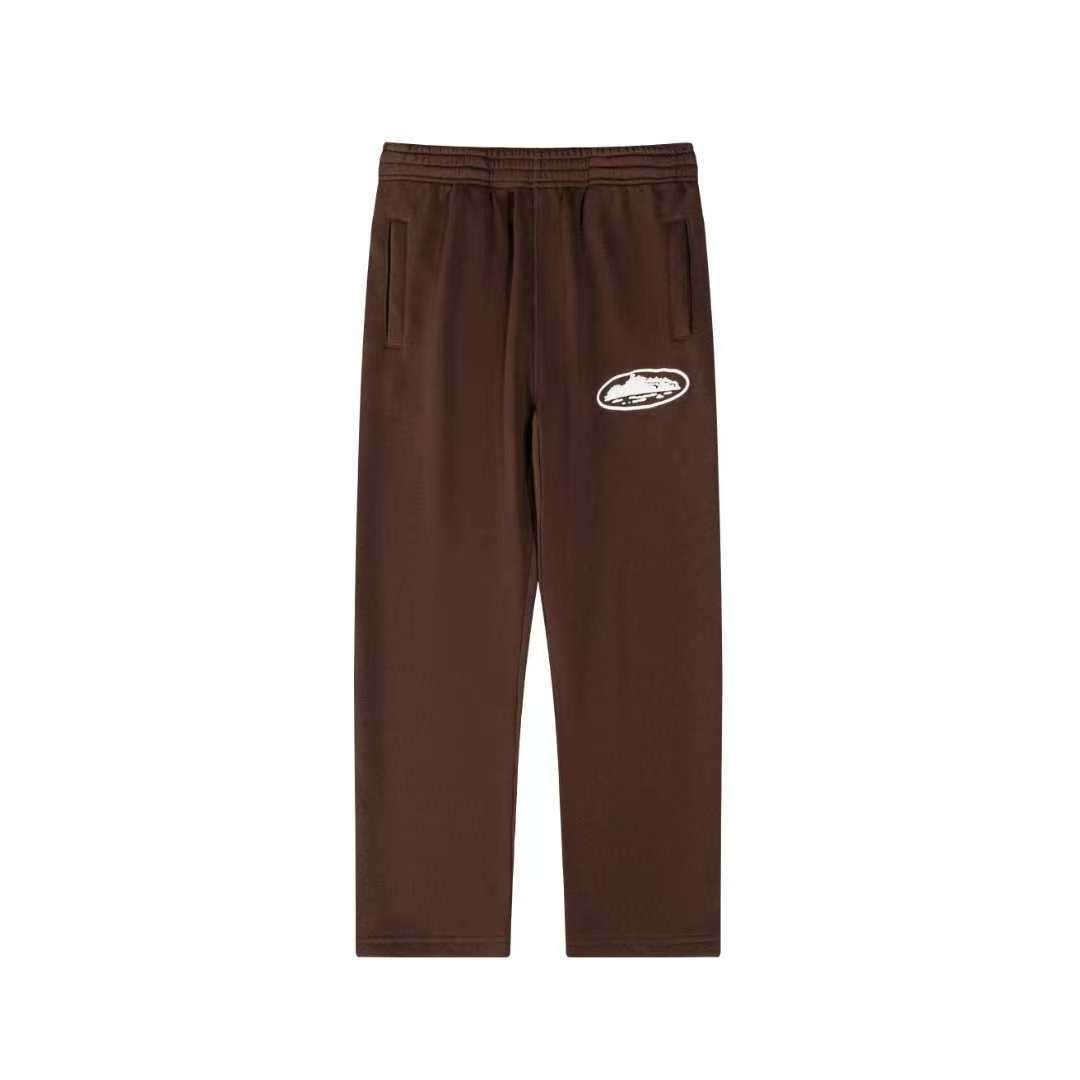 Corteiz Alcatraz Pants - Brown - FAVELA