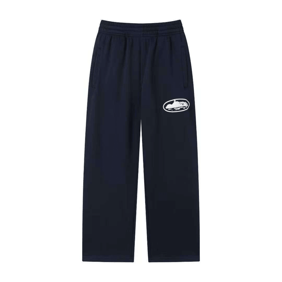 Corteiz Alcatraz Pants - Navy Blue - FAVELA