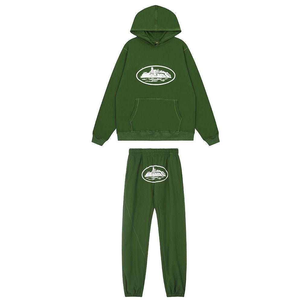 Corteiz Alcatraz Tracksuit "Green" - FAVELA