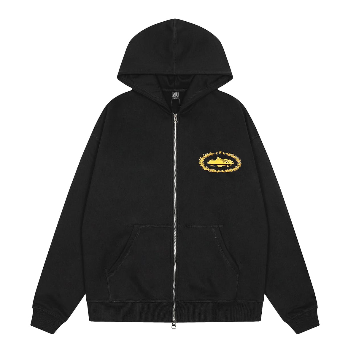 Corteiz Superior Royale Jacket - Black/Yellow - FAVELA