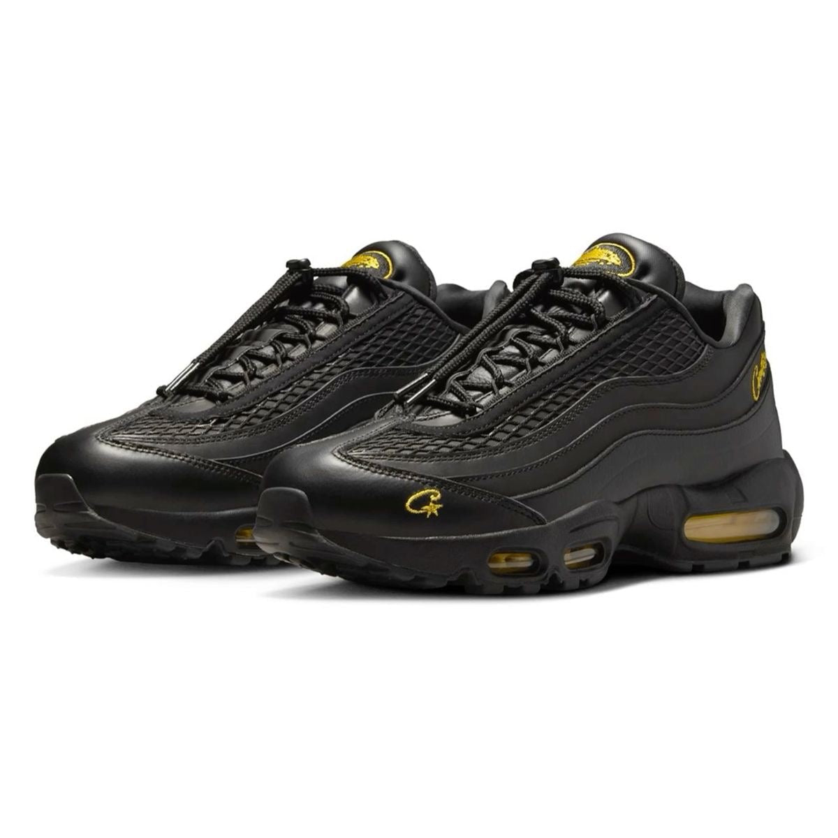 Corteiz x Nike Air Max 95 “Black / Yellow” - FAVELA