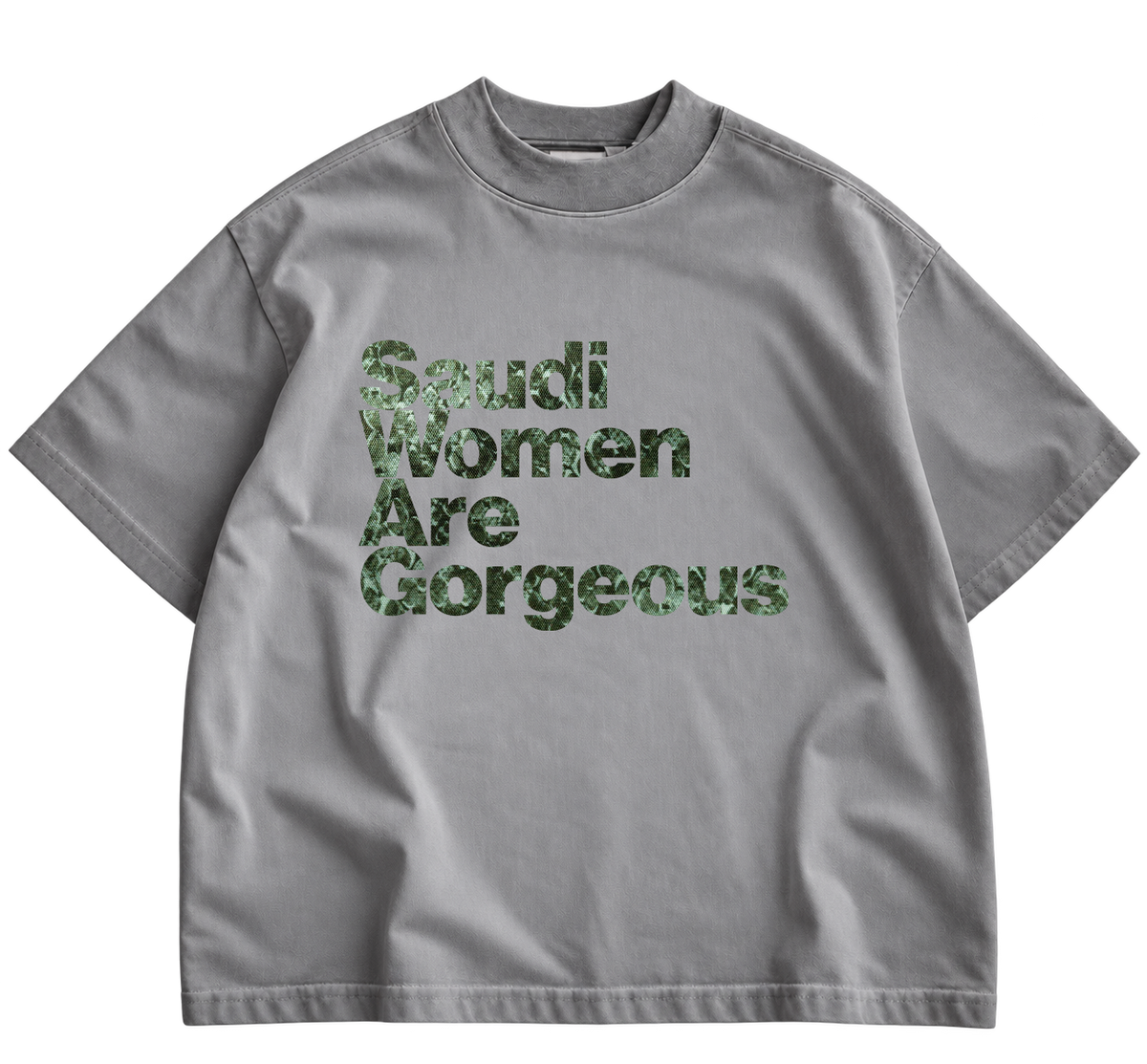 Saudi Women Are Gorgeous - GREY SHIRT