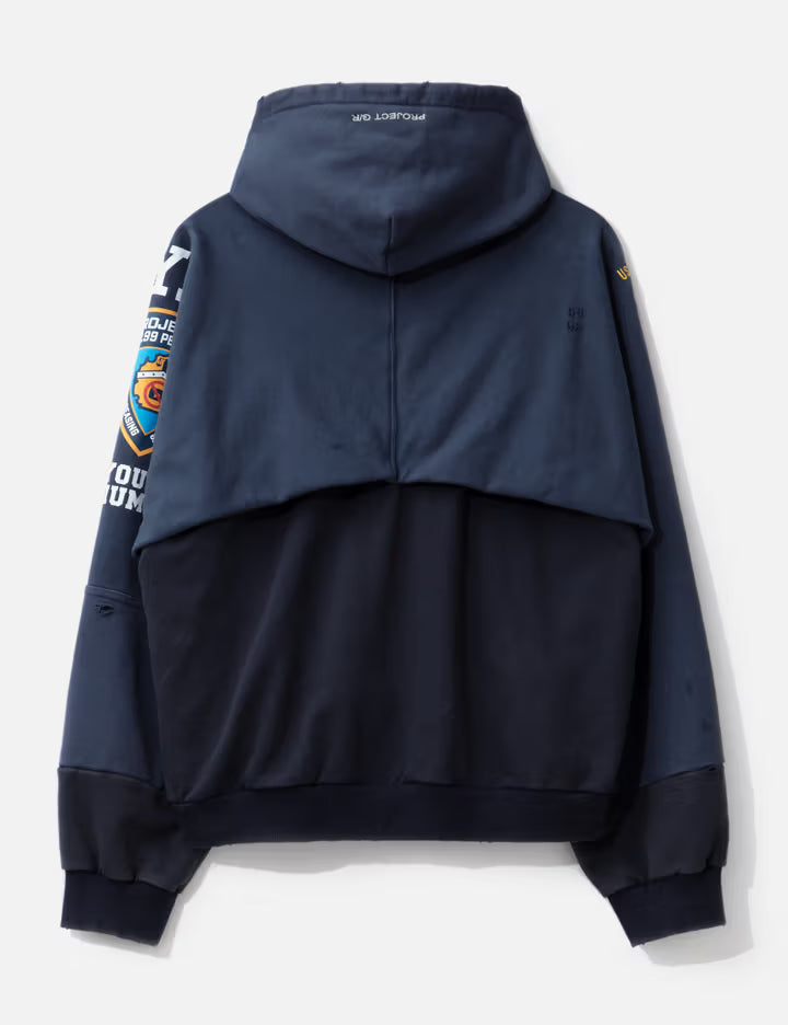 PROJECT NAVY HOODIE BLUE
