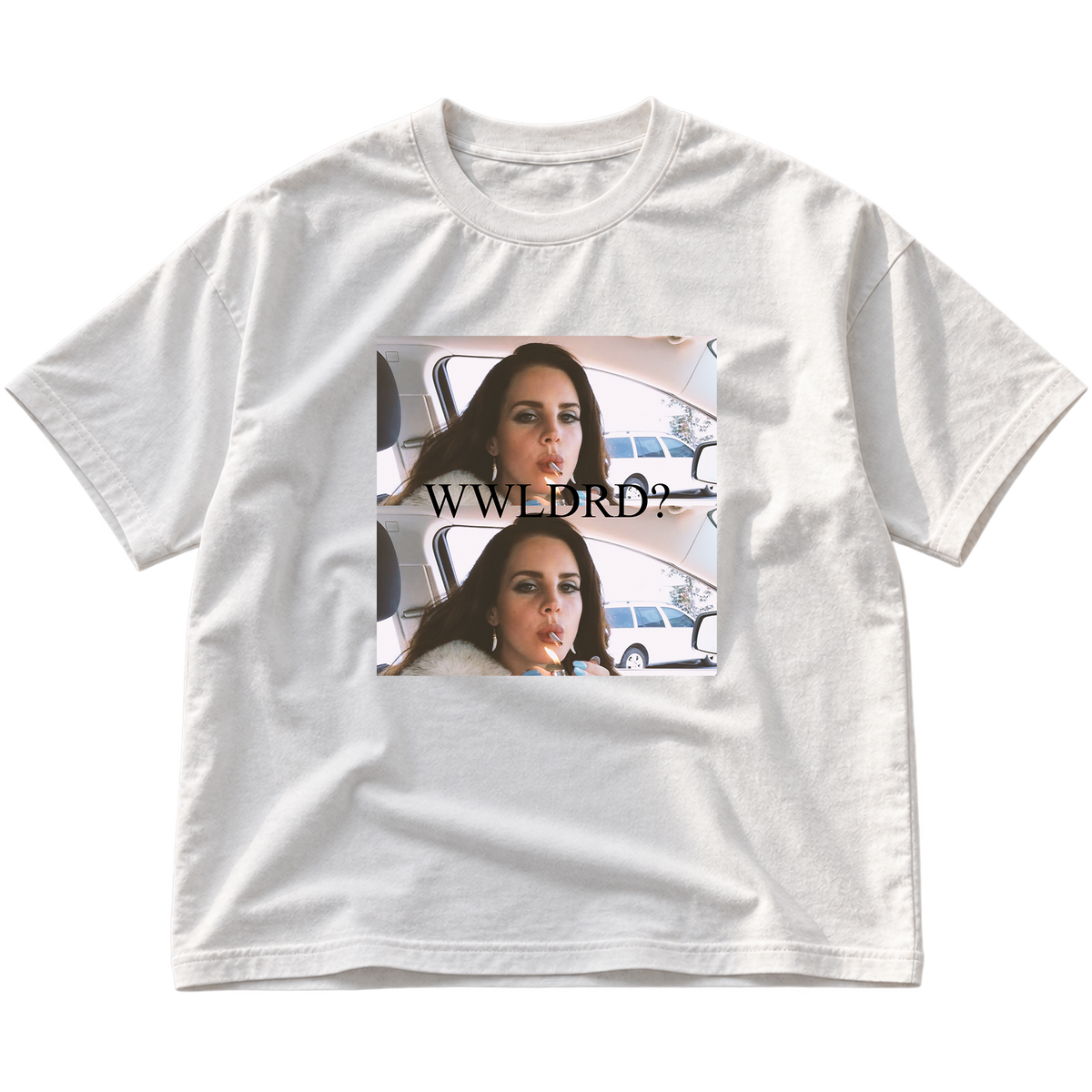 WHAT WOULD LANA DEL REY DO? Graphic T-Shirt - White