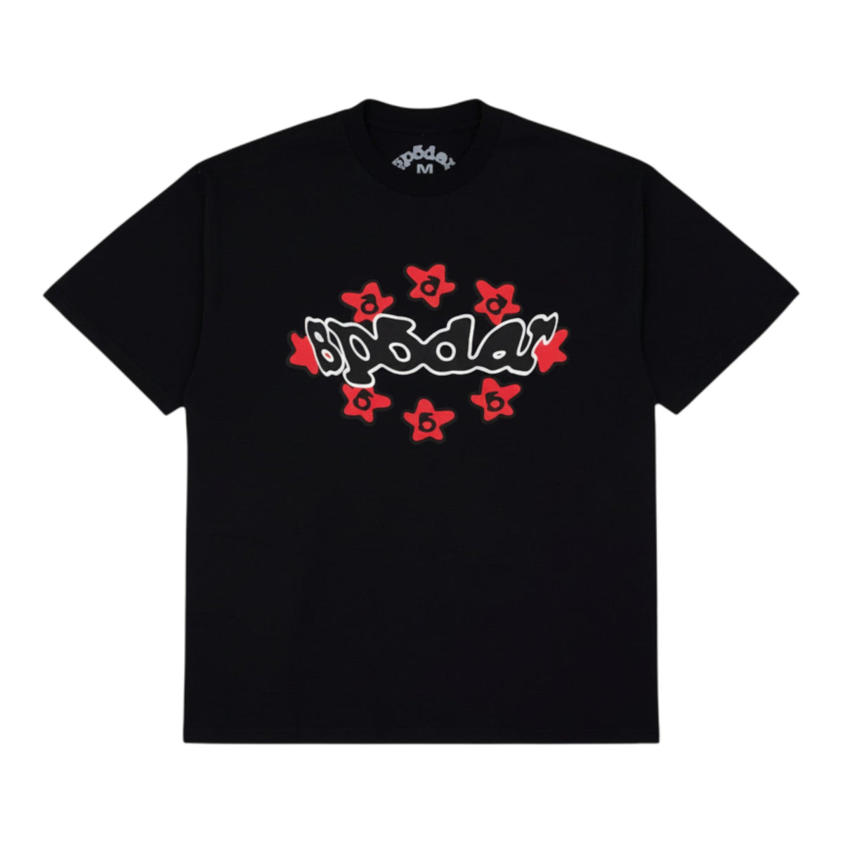 Sp5der Warped Tee Black