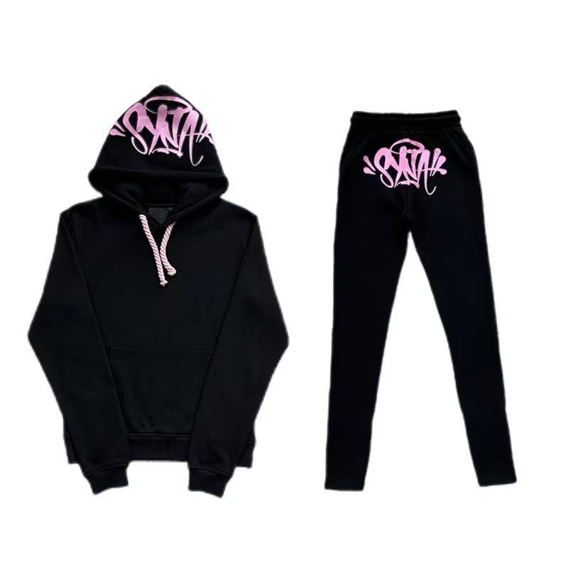 SYNA World Tracksuit - Black/Pink - FAVELA