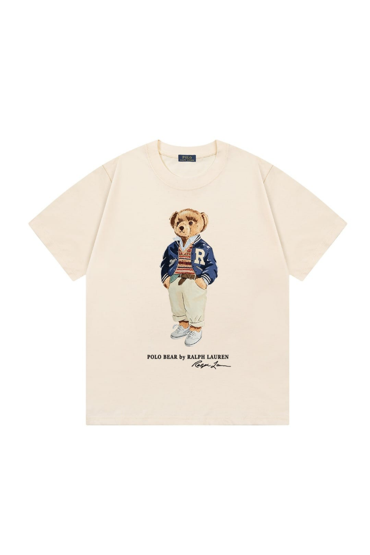 Polo Ralph Lauren T-Shirt "Varsity Bear" - Beige