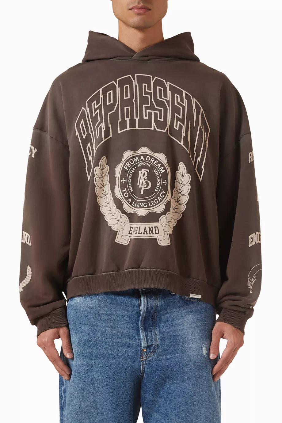 Represent Hoodie – Brown