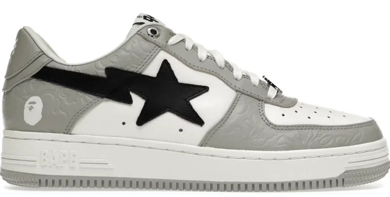 A BATHING APE BAPESTA LOW ‘GREY’
