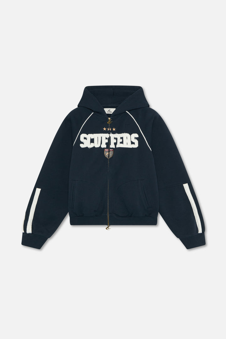 Scuffers Bentley Zip Jacket – Navy