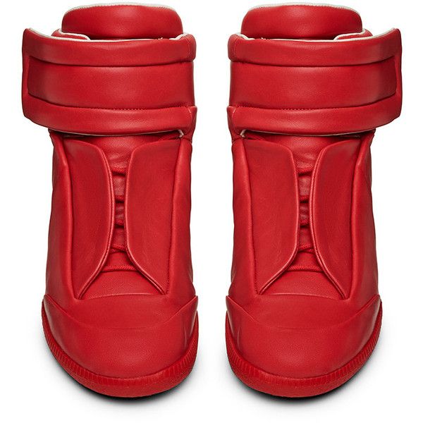 Maison Margiela MM6 High-Top Boots – Red