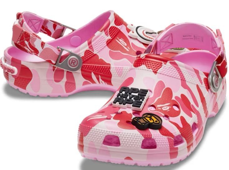 Crocs x Bape “Pink”