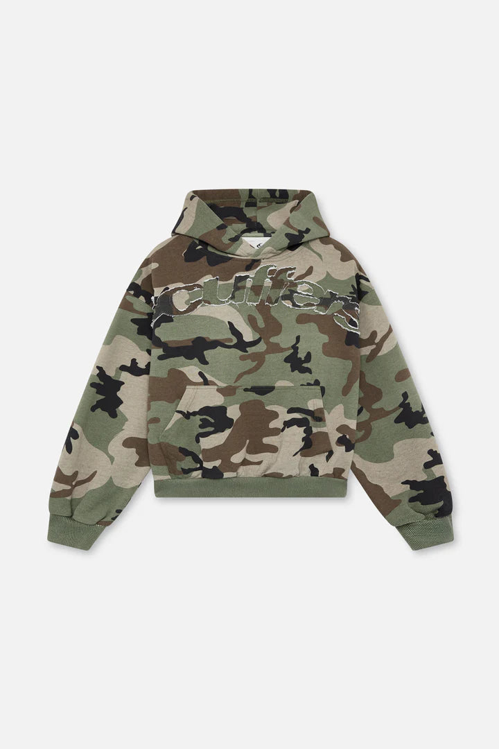 SCUFFER HOODIE ARMY CAMO