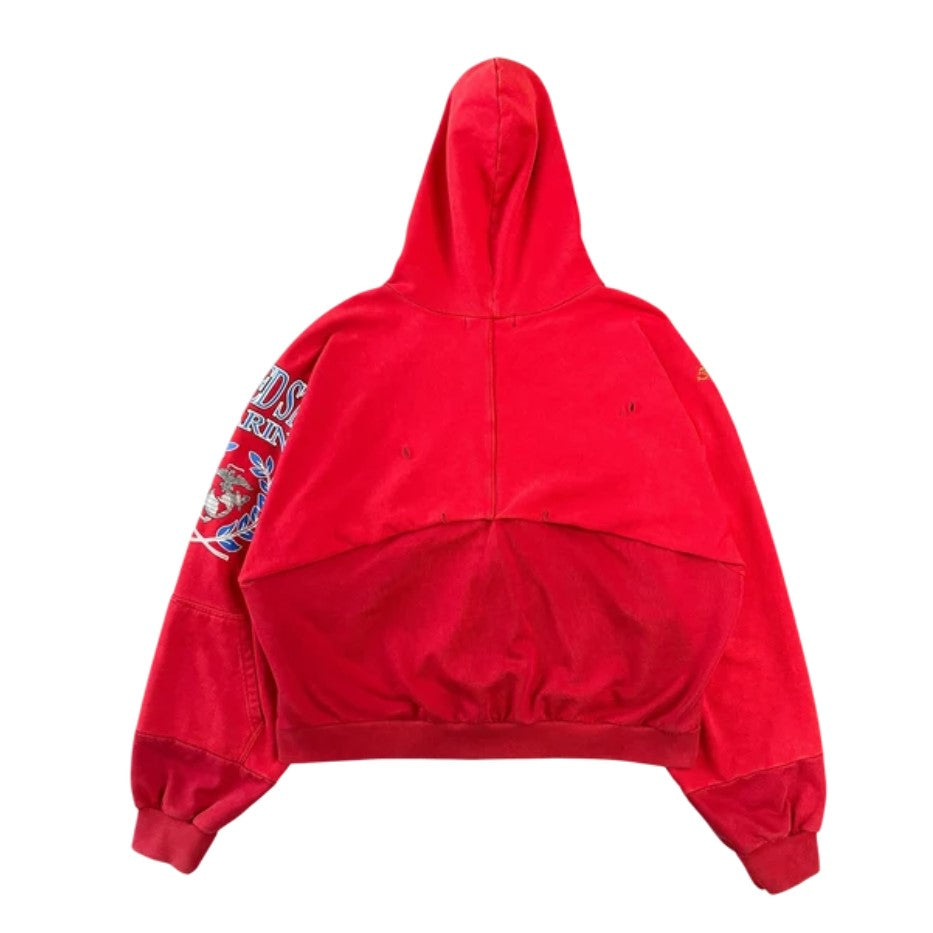 MARINES RED HOODIE - Red
