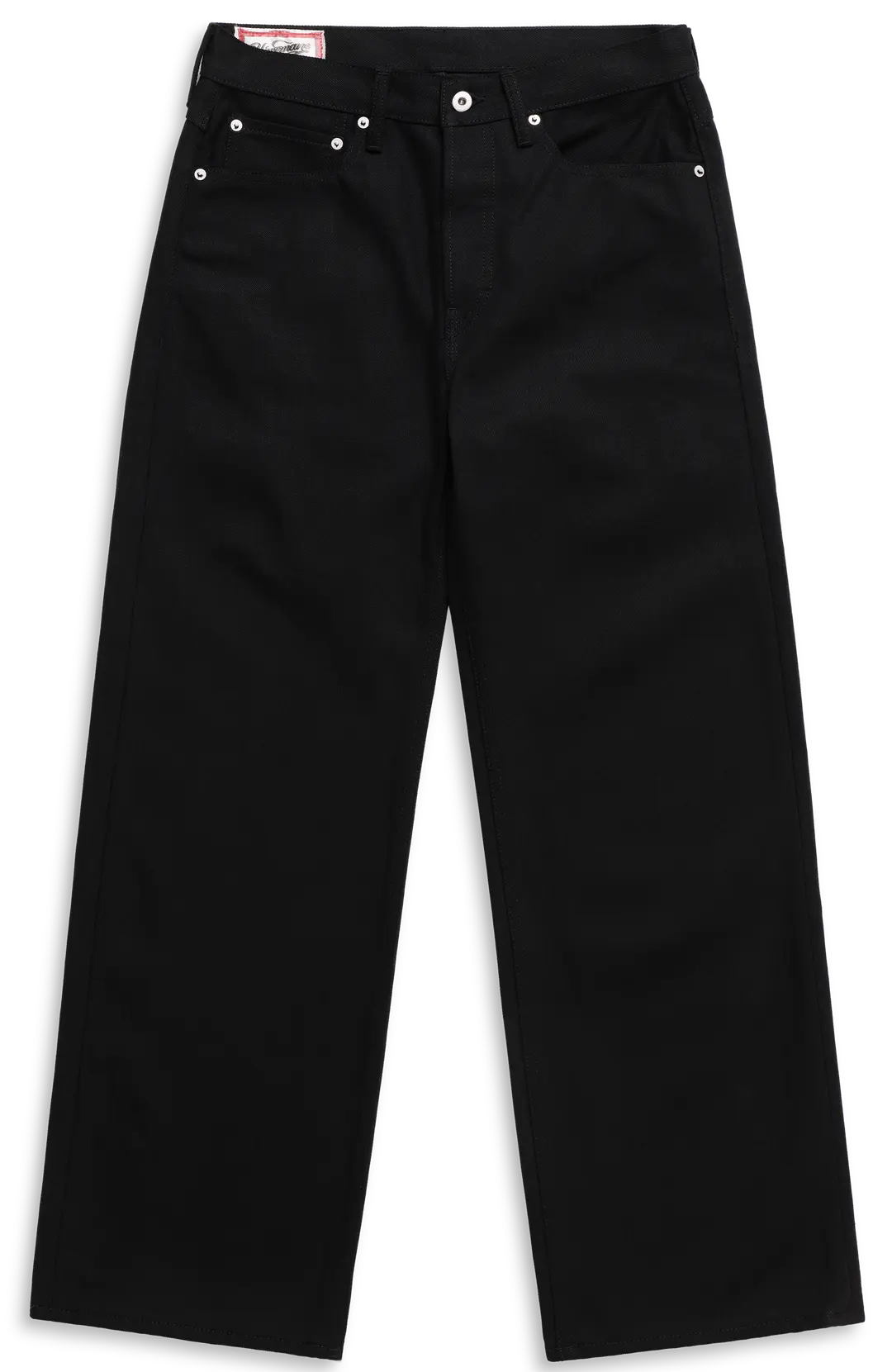YURMANE JEANS SELVEDGED DENIM BLACK