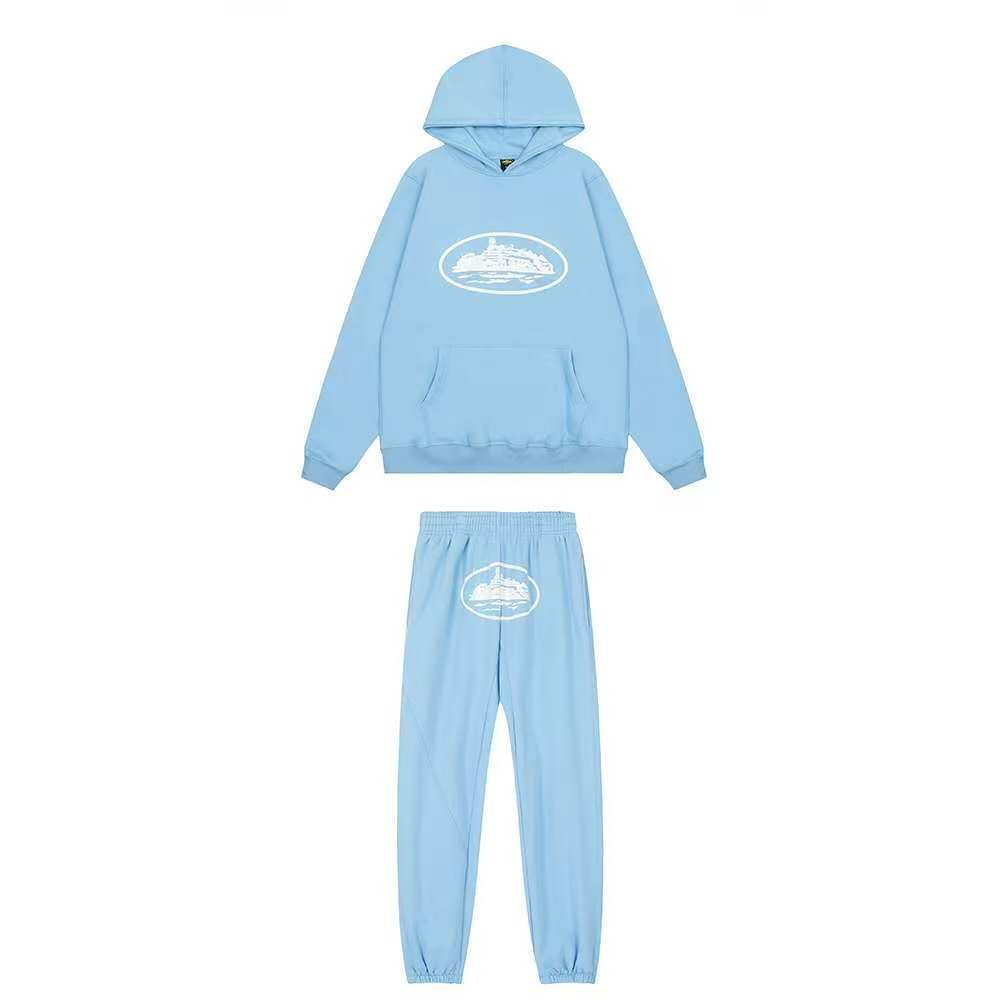 Corteiz Alcatraz Tracksuit "Baby Blue" - FAVELA