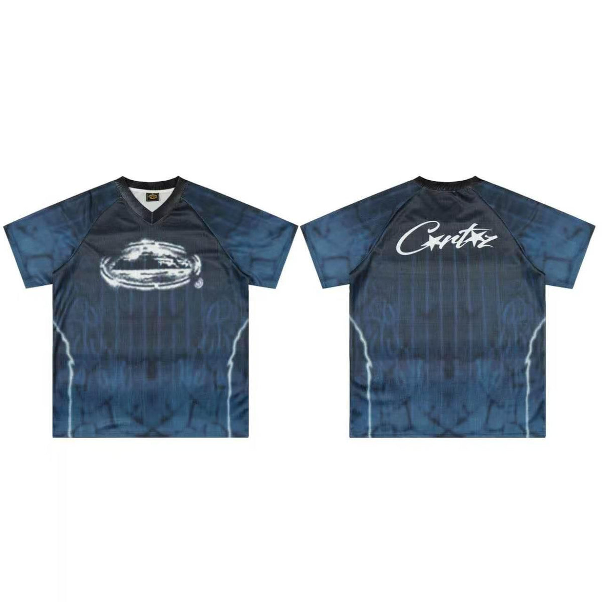 Corteiz Smoke Tee - Navy
