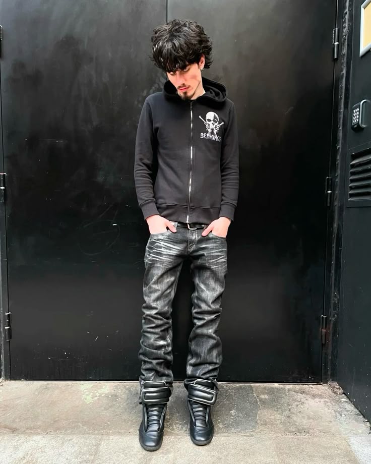 Maison Margiela MM6 High-Top Boots – Black