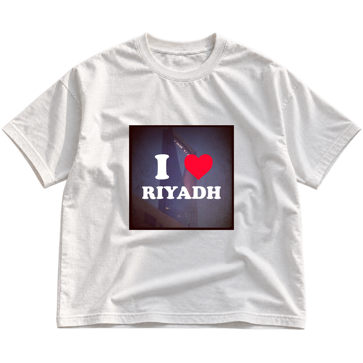 I LOVE RIYADH Graphic T-Shirt - White