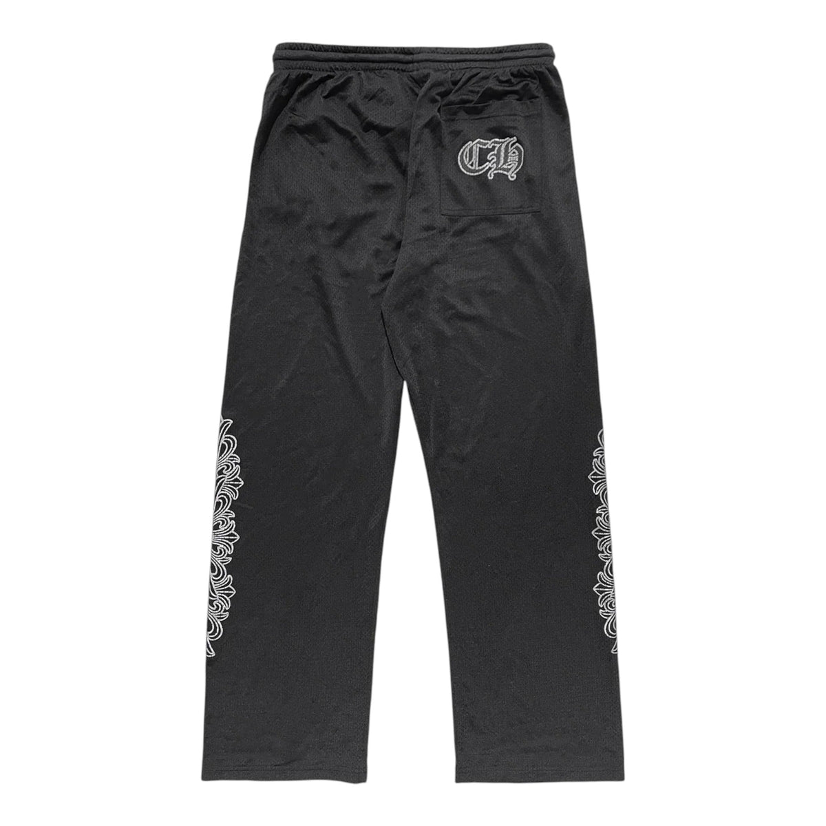 Chrome Hearts Mesh Varsity Black Pants