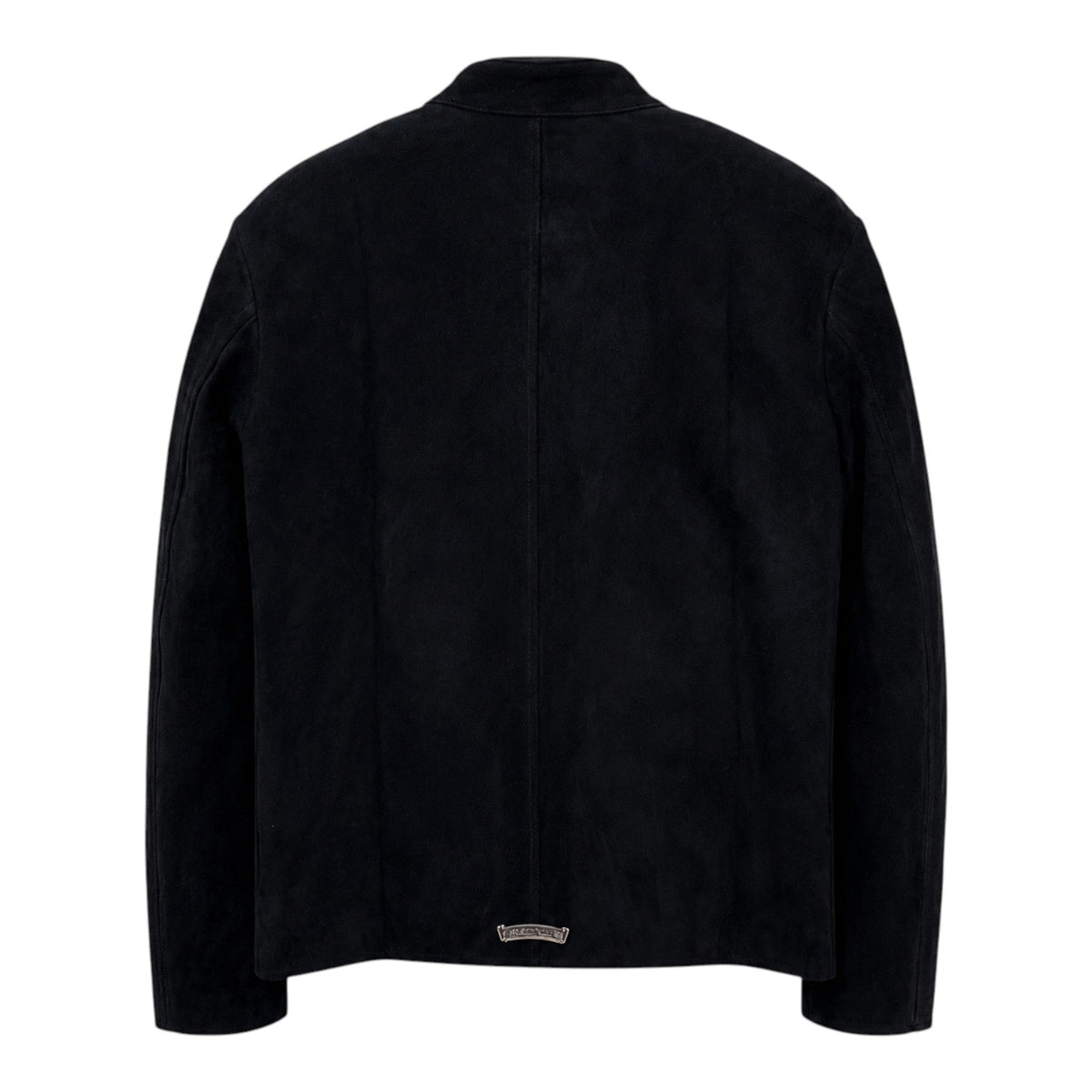 Chrome Hearts Suede Dagger Zip Jacket (Black)