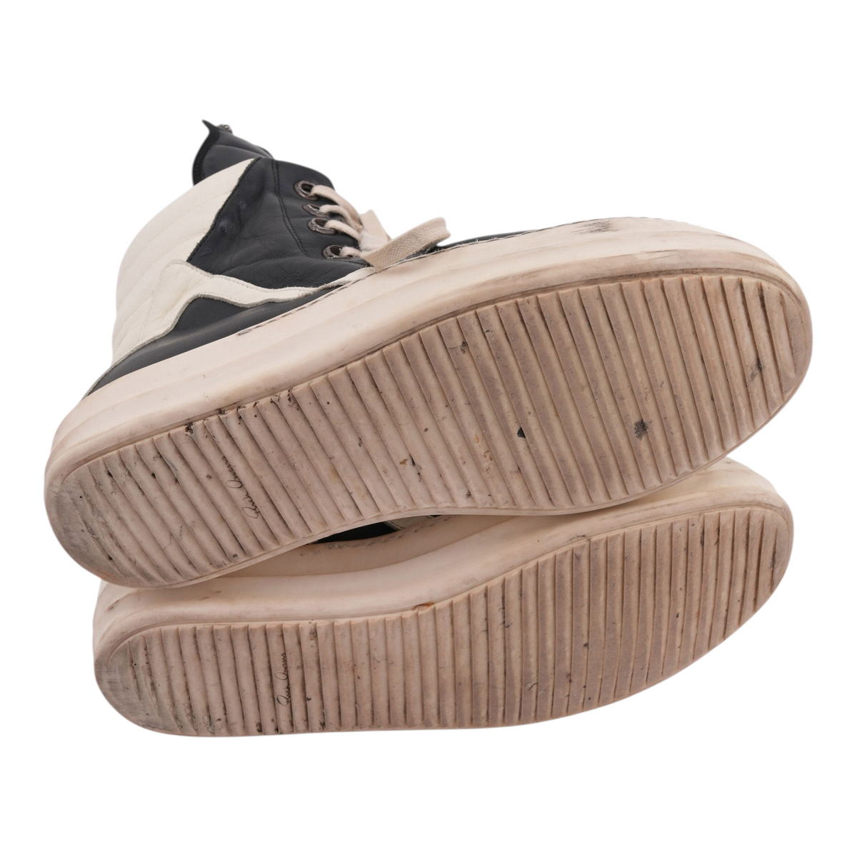 Chrome Hearts Men's Rick Owens Geobasket Sneakers Black