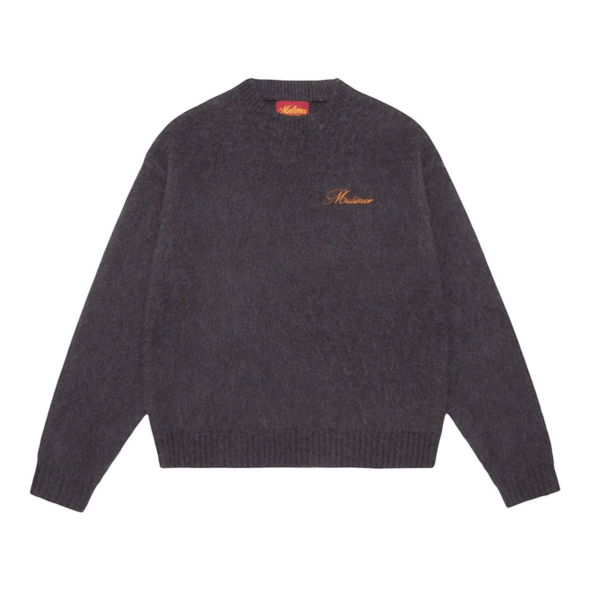 Shaggy Mohair Knit (Charcoal)