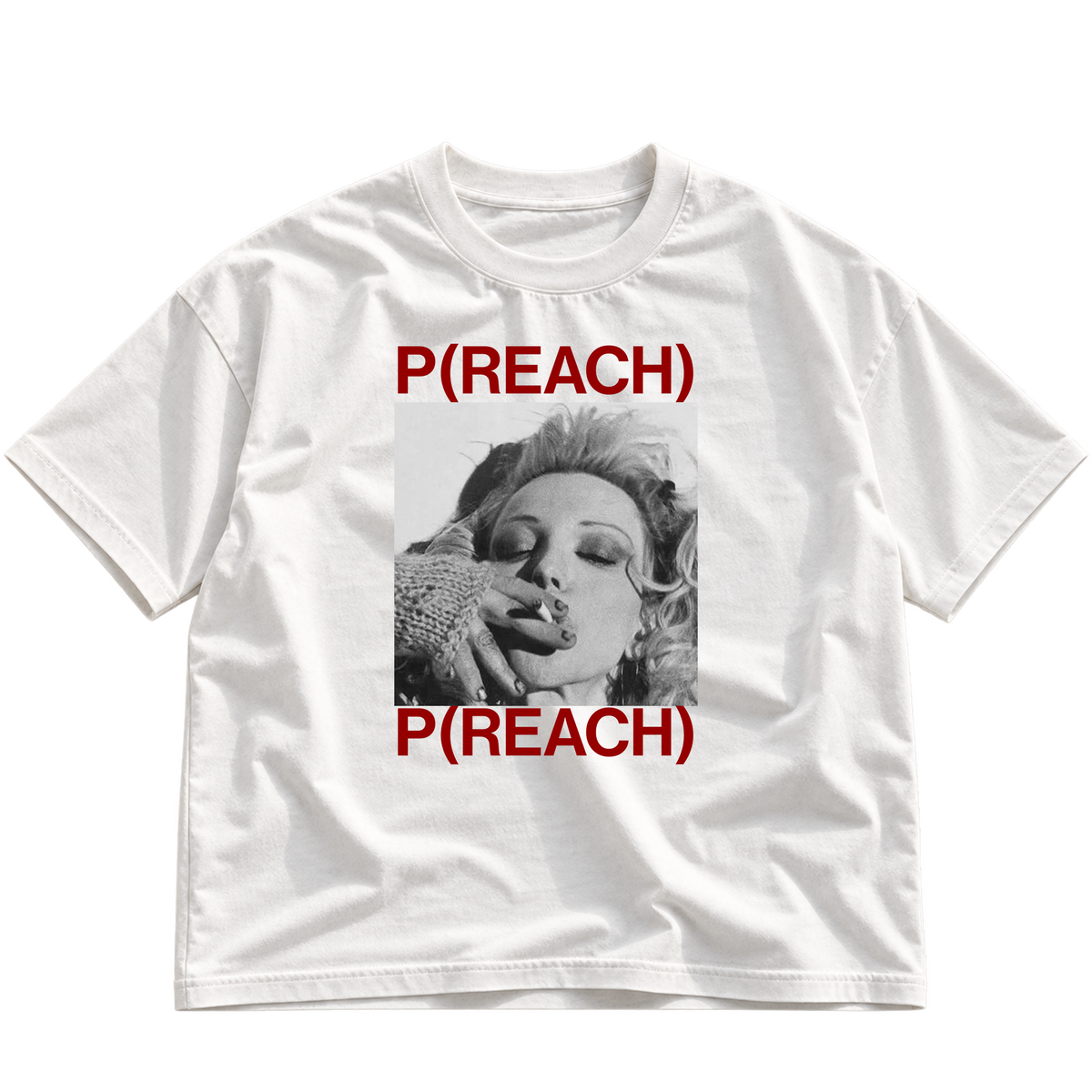 PREACH Graphic T-Shirt - White