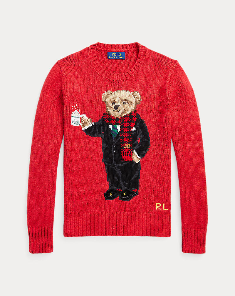 Polo Ralph Lauren Polo Bear Sweater – Red