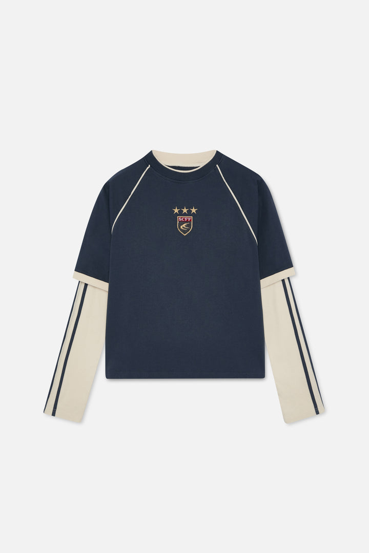Scuffers Layered Longsleeve – Navy