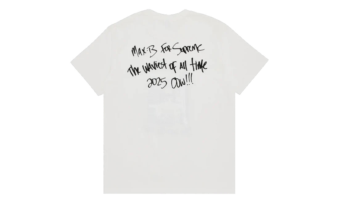 SUPREME SHE LOVES ME NOT T-SHIRT - WHITE